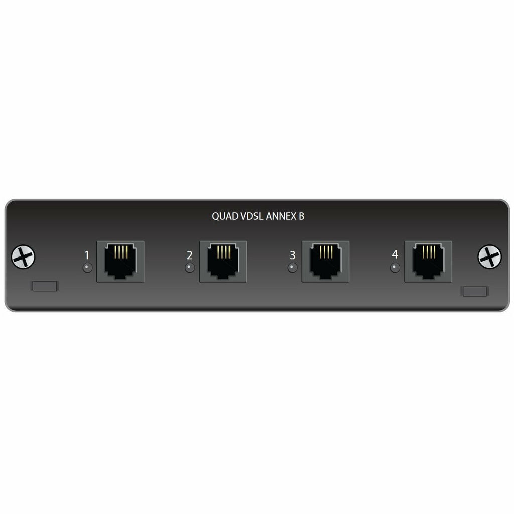 Adtran NV CE QUAD VDSL EFM, ANNEX B, Part# 17406369F3