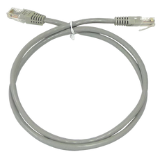 ENS Cat5E Patch Cable, 10Ft, Grey Color, Part# CC6300-10