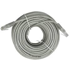 ENS Cat5E Patch Cable, 50Ft, BC,  Grey Color, Part# CC6400-50