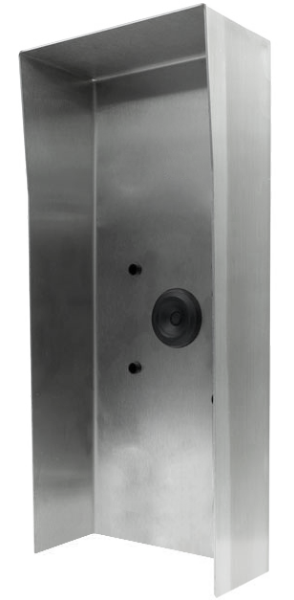 Doorbird Protective-Hood for D2101V Video Door Stations, stainless steel V4A, brushed, Part# 423861480