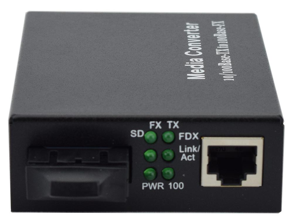 Syncom 10/100Base-T to 1000Base SC Media Converter, 1310nm, 2KM, Stock# FSC