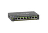 Netgear GS308EP-100NAS, 8-Port Gigabit Ethernet PoE+ Smart Managed Plus Switch