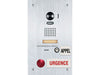 AIPHONE Video Door Station with Emergency and Standard Call Buttons, French Signage, Part# IS-DVF-2RA-FR