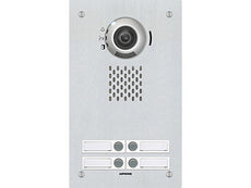 AIPHONE 4 Button SIP Compatible Flush Mounted IP Video Door Station, Part# IX-DVF-4