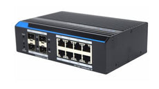 Syncom KA-GMH12PU 12-Port Hardened Managed Gigabit PoE Ultra (60W) Network Switch, Stock# KA-GMH12PU
