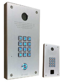 Keypad + 2 Button extension call, IP Outdoor, P.O.E extra Anti- Vandal, Part# T918-SIP-2P