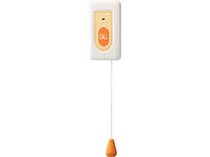 AIPHONE Bathroom Call Button with Pullcord, Part# NIR-7HW