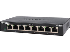 NETGEAR 8-port Gigabit Ethernet Unmanaged Switch, Part# GS308-300PAS