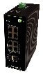 Tycon Industrial Gigabit Switch PoE Switch, 4x 802.3bt, 2xSFP, 48VDC Input, Managed, DIN, Part# TP-SW4GBT-2SFP