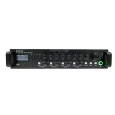 Norelco 60 Watt Paging Public Address Mixer Amplifier with Integrated BT/Tuner/Media Player, Part# RPA-60