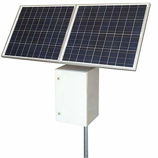Tycon Remote Pro 12V or 24V, Continuous Power, 100Ah Battery, 170W Solar  Panel, PWM Controller, Part# RPS12/24-100-170