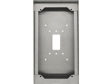 AIPHONE Stainless Steel Surface Mount Box for IS-DVF-(2)RA, IX-DF-2RA, IX-SS-(2)RA, Part# SBX-IDVFRA
