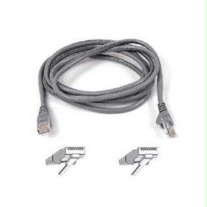 A3L980-04-S - Belkin International Inc 4ft Cat6 Snagless Patch Cable, Utp, Gray Pvc Jacket, 23awg, 50 Micron, Gold Plat - Belkin International Inc