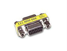 02781 - C2g Db9 F/f Serial Rs232 Mini Gender Changer (coupler) - C2g