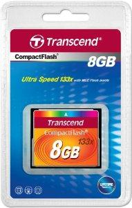 TS8GCF133 - Transcend Information Transcend 8gb Cf Card (133x) - Transcend Information