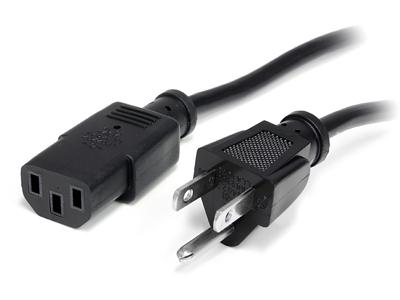 PXT101 - Startech 6ft (1.8m) 18awg Flexible Computer Power Cord W/ Nema 5-15p And Iec 60320 C13 Co - Startech