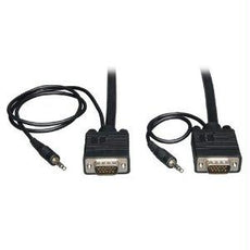 P504-006 - Tripp Lite 6ft Svga / Vga Coax Monitor Cable With Audio And Rgb High Resolution Hd15 3.5mm - Tripp Lite