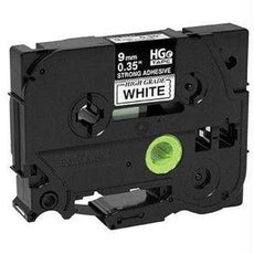 HGE2215PK - Brother Mobile Solutions 0.35 In X 26.2 Ft (9mm X 8m), Black Ink On White Label, 5 Pack - Brother Mobile Solutions