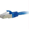 00674 - C2g 3ft Cat6a Snagless Shielded (stp) Ethernet Network Patch Cable - Blue - C2g