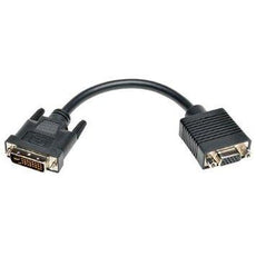 P120-08N - Tripp Lite 8in Dvi To Vga Adapter Converter Cable Dvi-i Dual Link To Hd15 M/f 8 In - Tripp Lite