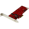 PEX2M2 - Startech Add Two Next Generation Form Factor (ngff) M.2 Sata Ssds To A Computer Through P - Startech
