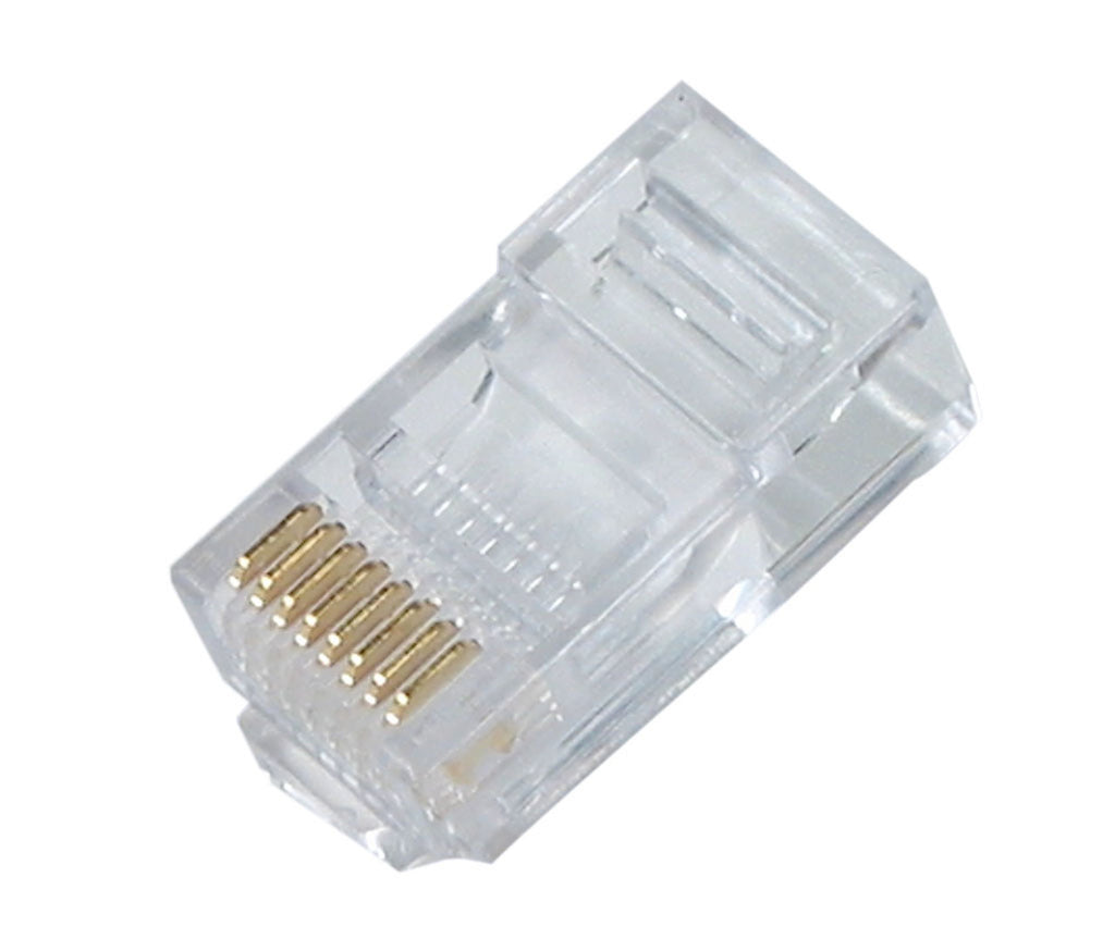 6c6p Plug For Round- Solid 100 Pk