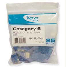 Ic107l6cbl Cat6 Ez 25 Pk Blue