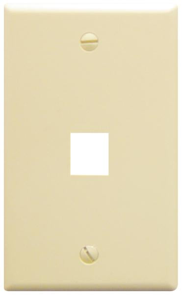 Ic107f01al - 1port Face - Almond