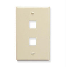 Ic107f02al - 2port Face Almond