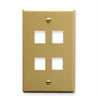 Ic107f04iv - 4port Face Ivory