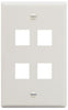 Ic107f04wh - 4port Face White