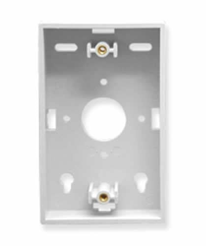 Mounting Box- Low-profile- 1-gang- Ivory
