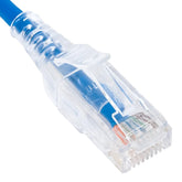 Patch Cord- Cat 6 Slim Clear Sr 25pk 1ft - ICC-ICPCSN01BL - Icc