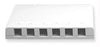 Ic107sb6wh - 6pt Surface Box - White