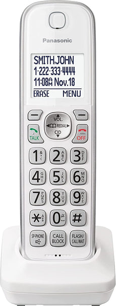 Additional Cordless Phone Handset In Whi - KX-TGDA63W - Panasonic Consumer
