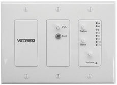 In-wall Audio Mixer - VC-V-9983-W - Valcom