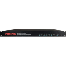 250 Watt Sip Multicast Paging Unit - VK-PA-250-IP - Viking Electronics
