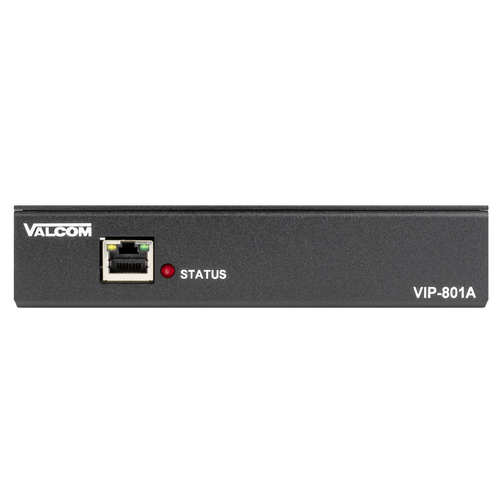 Valcom VIP-801A-IC One Audio Port, Networked, Stock# VIP-801A-IC ~ NEW