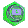 Valcom INTERIOR/EXTERIOR IP STROBE GREEN, Part# VIP-997-GN