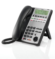 NEC SL1100 ~ 12-Button Full-Duplex Backlit Display Digital Telephone NEW - Black - Part# 1100061  IP4WW-12TXH-B-TEL