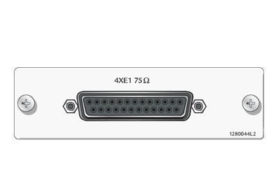 Adtran TRACER 75 OHM 4xE1 MODULE, Stock# 1280044L2-F FACTORY REFURBISHED