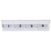 AiPhone NHR-3A-4 4-ZONE INDICATOR LIGHT (UL 1069), Stock# NHR-3A-4