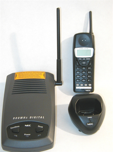 DTH-4R-2(BK) NEC Electra Elite Dterm Cordless Lite II  (STOCK # 730087) NEW