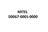Mitel USB cable for 6725ip Lync phone, Stock# D0067-0001-0000