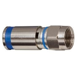 F Compression Connector - RG6 (10-Pack), Stock# VDV812-623