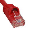 ICC PATCH CORD, CAT 5e, MOLDED BOOT, 1' RD Stock# ICPCSJ01RD