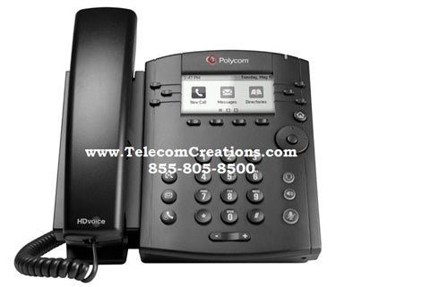 Polycom 2200-46135-025 VVX 300 with Corded Headset, Part# 2200-46135-025