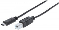 INTELLINET/Manhattan 353304 Hi-Speed USB C Cable 1 m (3 ft.), Stock# 353304