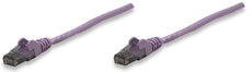 INTELLINET/Manhattan Network Cable, Cat6, UTP 3 ft. (1.0 m), Purple (50 Packs), Stock# 393126