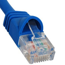 ICC PATCH CORD, CAT 5e, MOLDED BOOT, 1' BL Stock# ICPCSJ01BL